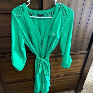 Super Fun Green Dress for St Paddy's Day